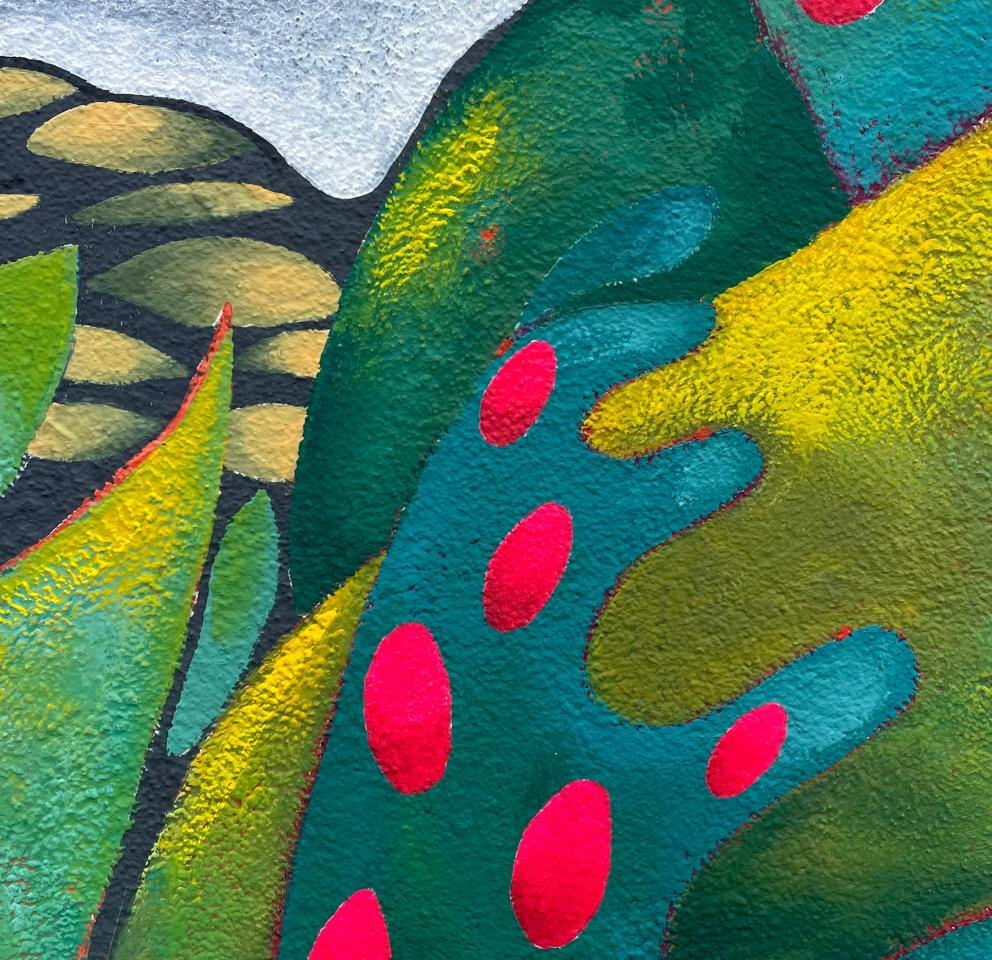 Art mural contemporain poétique